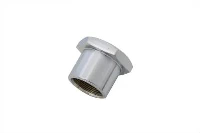 V-Twin FXR Chrome Flat Top Stem Nut for Harley Davidson FX and FXR Models by V-Twin