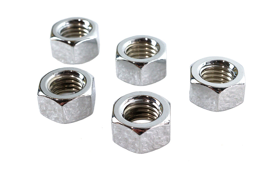 Colony Chrome Hex Nut 5/8 inch-11 Thread - Durable Fastener for Industrial and Mechanical Applications