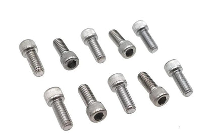 Colony SHC-952 Allen Socket Cap Bolt, 1/4 inch x 5/8 inch, Knurled Chrome Finish by Colony