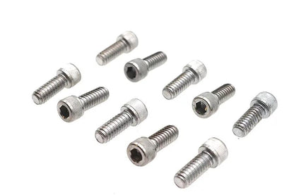 Colony SHC-952 Allen Socket Cap Bolt, 1/4 inch x 5/8 inch, Knurled Chrome Finish by Colony