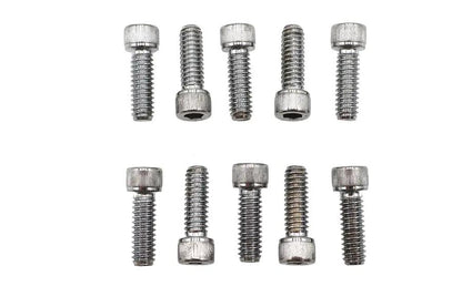Colony SHC-953 Allen Socket Cap Bolt, 1/4 inch x 3/4 inch, Knurled Chrome Finish by Colony