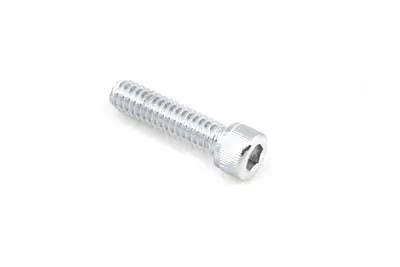 Colony SHC-955 Allen Socket Cap Bolt, 1/4 inch x 1 inch, Knurled Chrome Finish by Colony