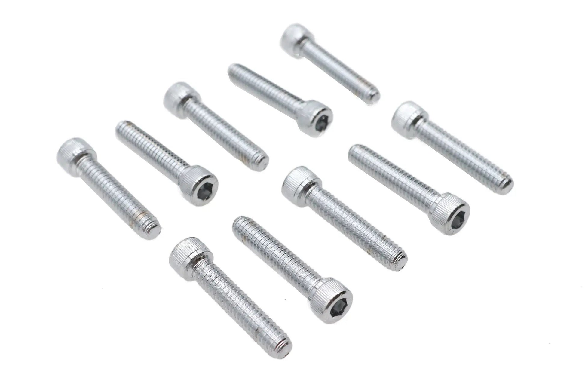 V-Twin Allen Socket Cap Bolt Knurled Chrome 1/4 inch x 1-1/4 inch – Coarse Thread by V-Twin