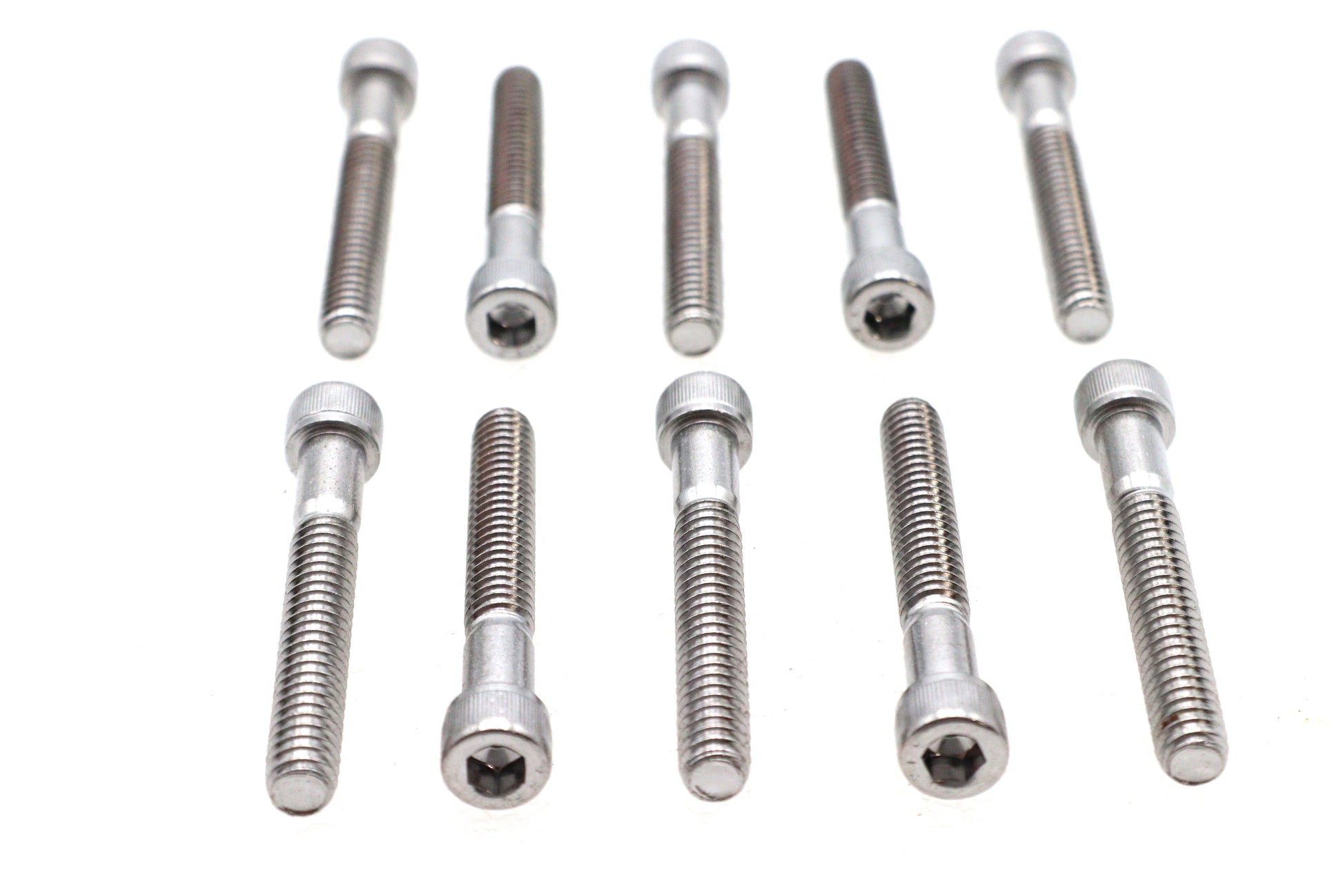 Colony SHC-959 Allen Socket Cap Bolt, 1/4 inch x 1-3/4 inch, Knurled Chrome Finish