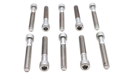 Colony SHC-959 Allen Socket Cap Bolt, 1/4 inch x 1-3/4 inch, Knurled Chrome Finish