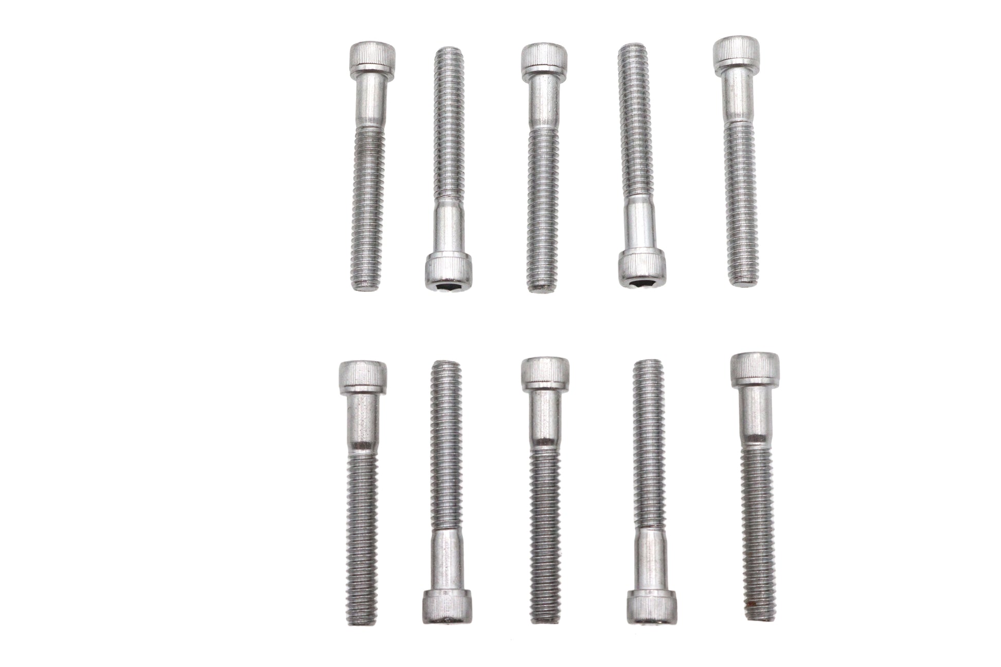 Colony SHC-959 Allen Socket Cap Bolt, 1/4 inch x 1-3/4 inch, Knurled Chrome Finish