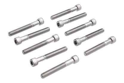 Colony SHC-959 Allen Socket Cap Bolt, 1/4 inch x 1-3/4 inch, Knurled Chrome Finish