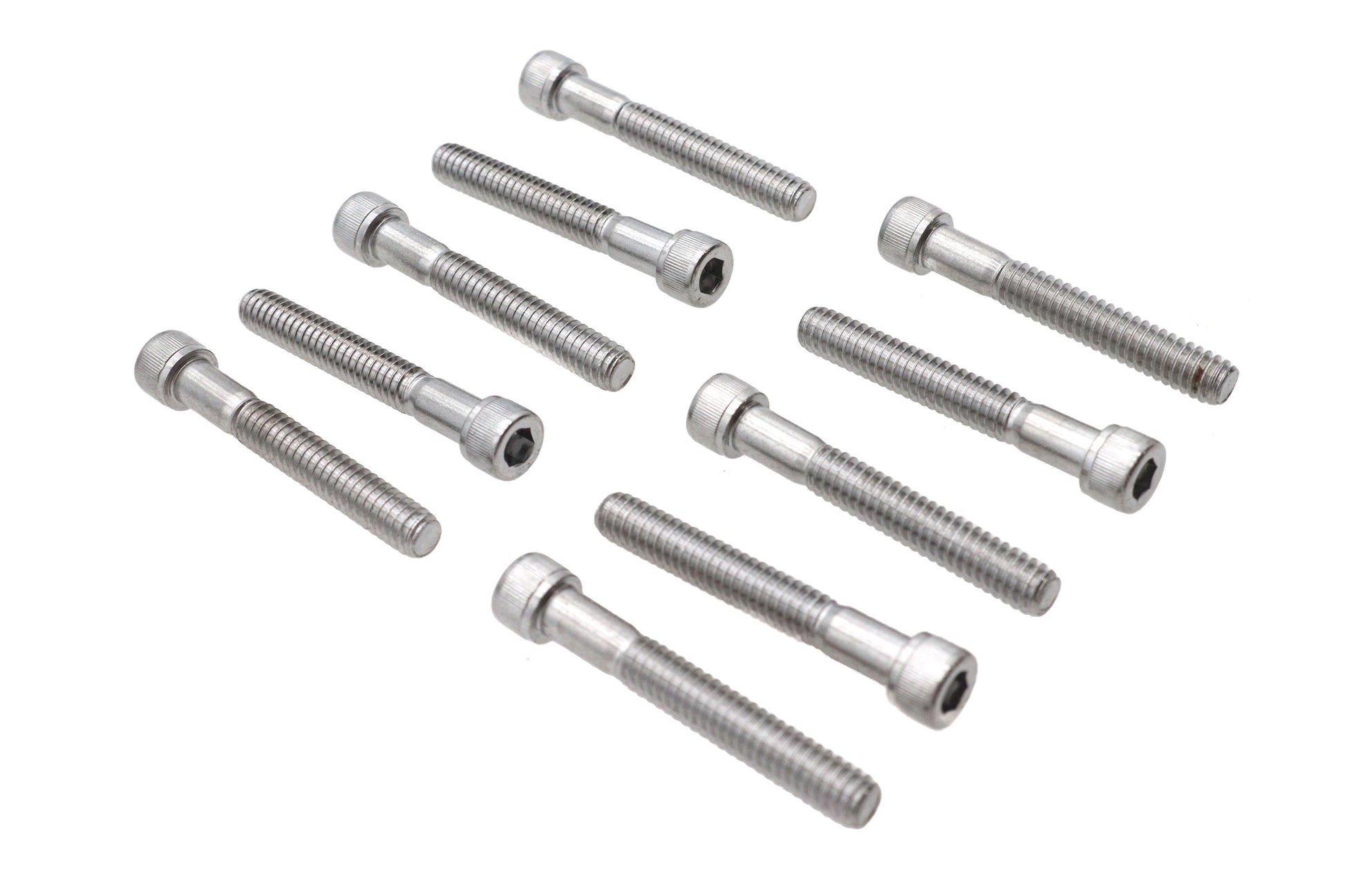 Colony SHC-959 Allen Socket Cap Bolt, 1/4 inch x 1-3/4 inch, Knurled Chrome Finish