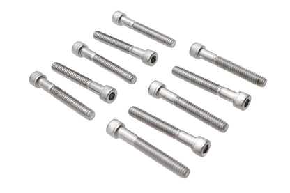 Colony SHC-959 Allen Socket Cap Bolt, 1/4 inch x 1-3/4 inch, Knurled Chrome Finish