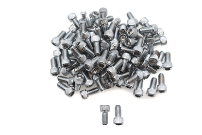 V-Twin Allen Socket Cap Bolt Knurled Chrome 5/16 inch x 5/8 inch