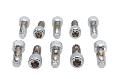 Colony SHC-967 Allen Socket Cap Bolt, 5/16 inch x 3/4 inch, Knurled Chrome Finish by Colony
