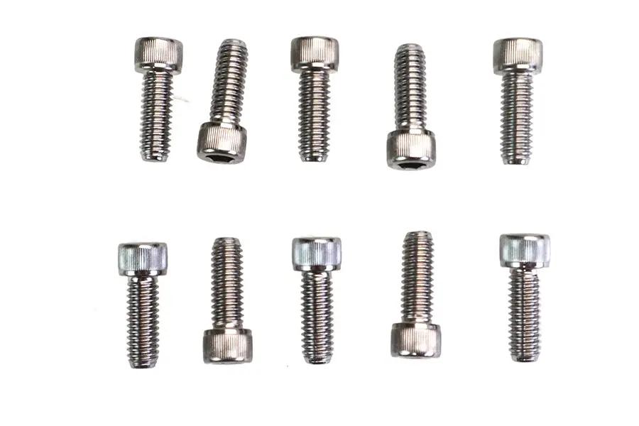 Colony SHC-968 Allen Socket Cap Bolt, 5/16 inch x 7/8 inch, Knurled Chrome Finish by Colony