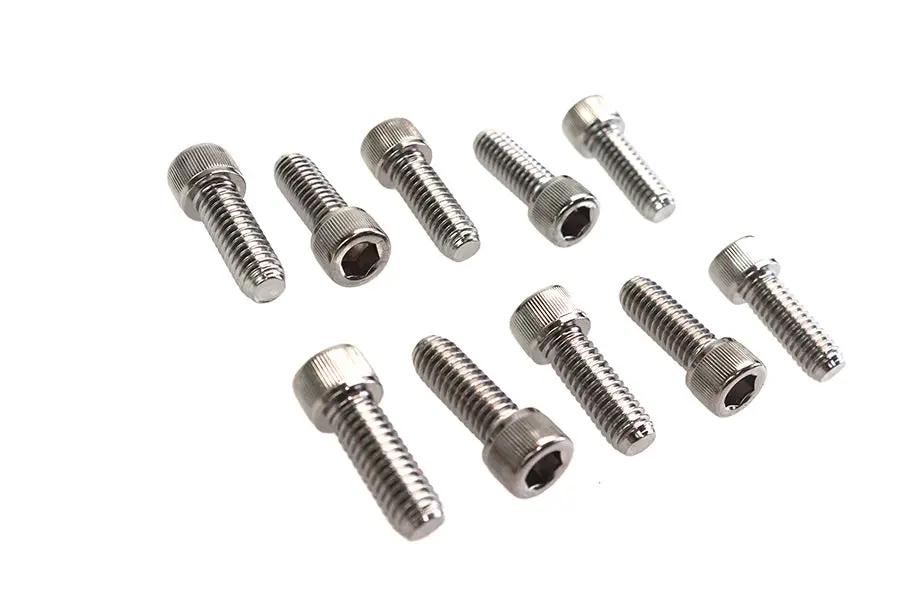 Colony SHC-968 Allen Socket Cap Bolt, 5/16 inch x 7/8 inch, Knurled Chrome Finish by Colony