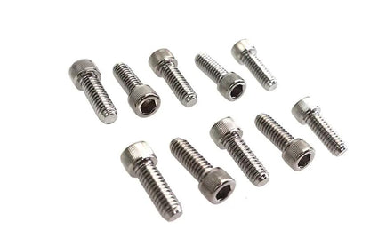 Colony SHC-968 Allen Socket Cap Bolt, 5/16 inch x 7/8 inch, Knurled Chrome Finish by Colony