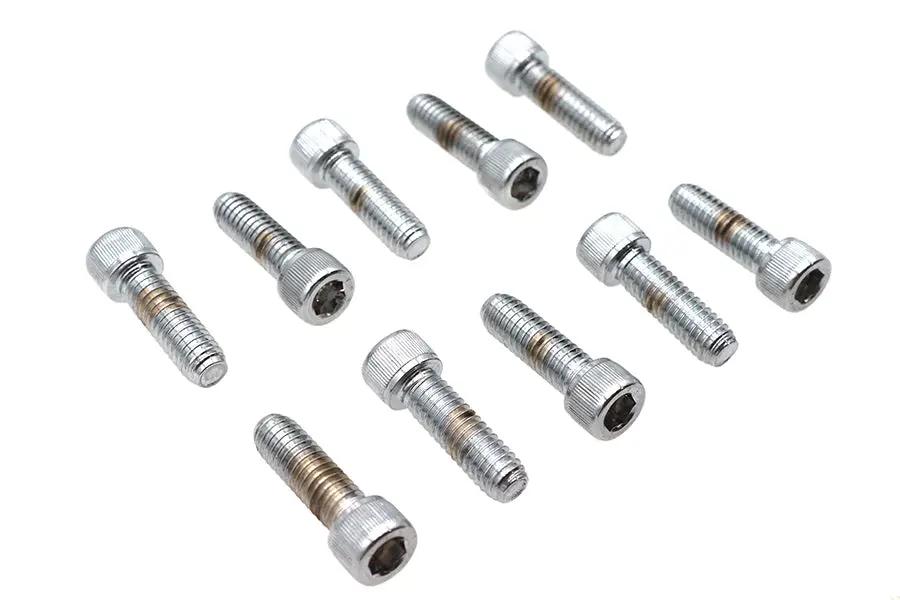 Colony SHC-969 Allen Socket Cap Bolt, 5/16 inch x 1 inch, Knurled Chrome Finish by Colony