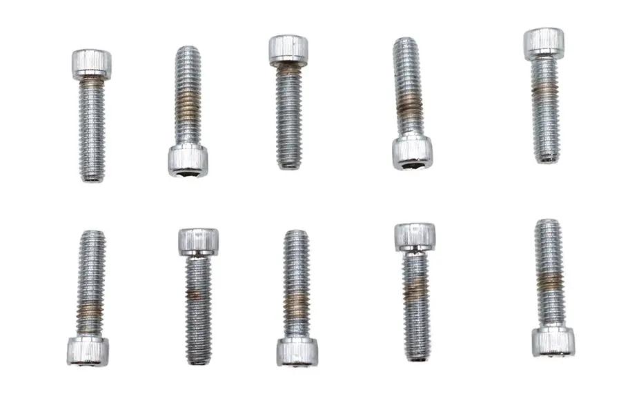 Colony SHC-970 Allen Socket Cap Bolt 5/16 inch x 1-1/4 inch with Knurled Chrome Finish by Colony