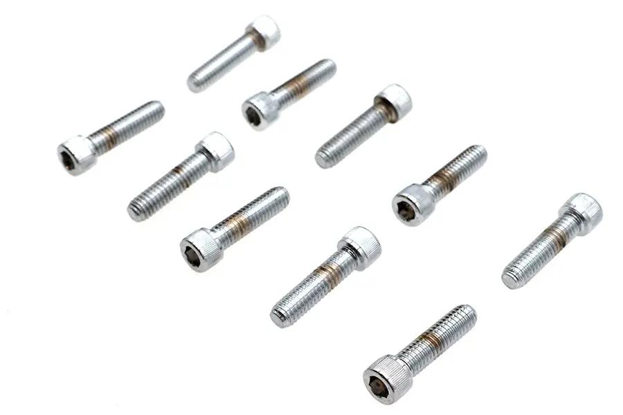 Colony SHC-970 Allen Socket Cap Bolt 5/16 inch x 1-1/4 inch with Knurled Chrome Finish by Colony