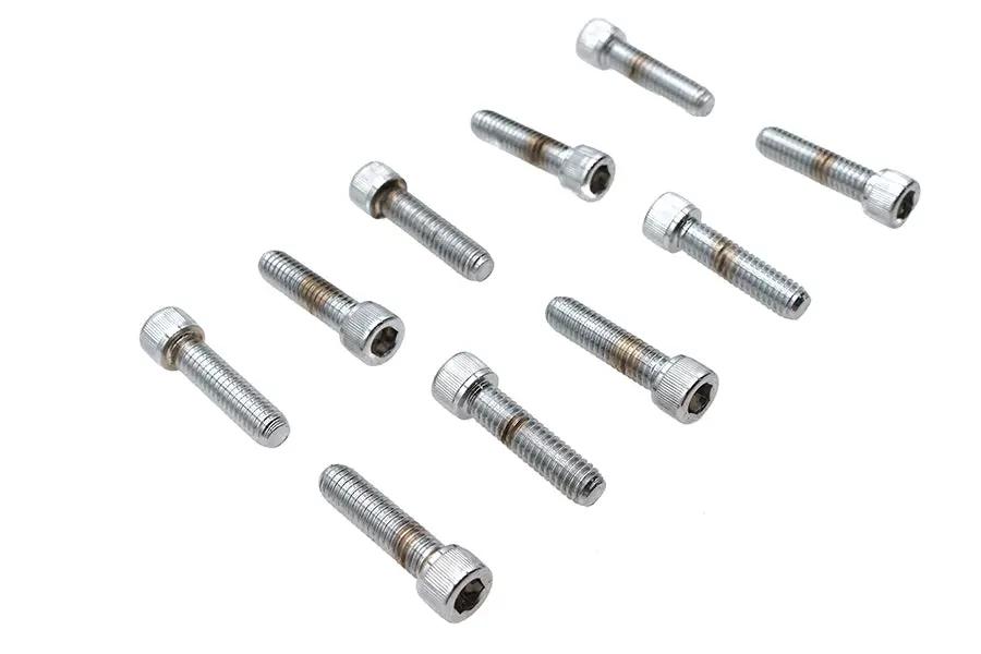 Colony SHC-970 Allen Socket Cap Bolt 5/16 inch x 1-1/4 inch with Knurled Chrome Finish by Colony
