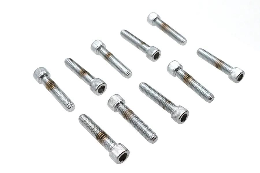 Colony SHC-971 Allen Socket Cap Bolt 5/16 inch x 1-1/2 inch with Knurled Chrome Finish by Colony