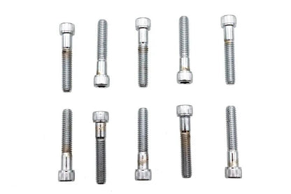 Colony SHC-972 Allen Socket Cap Bolt, 5/16-18 x 1-3/4 inch, Knurled Chrome Finish by Colony