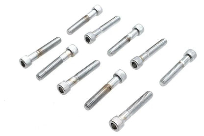 Colony SHC-972 Allen Socket Cap Bolt, 5/16-18 x 1-3/4 inch, Knurled Chrome Finish by Colony