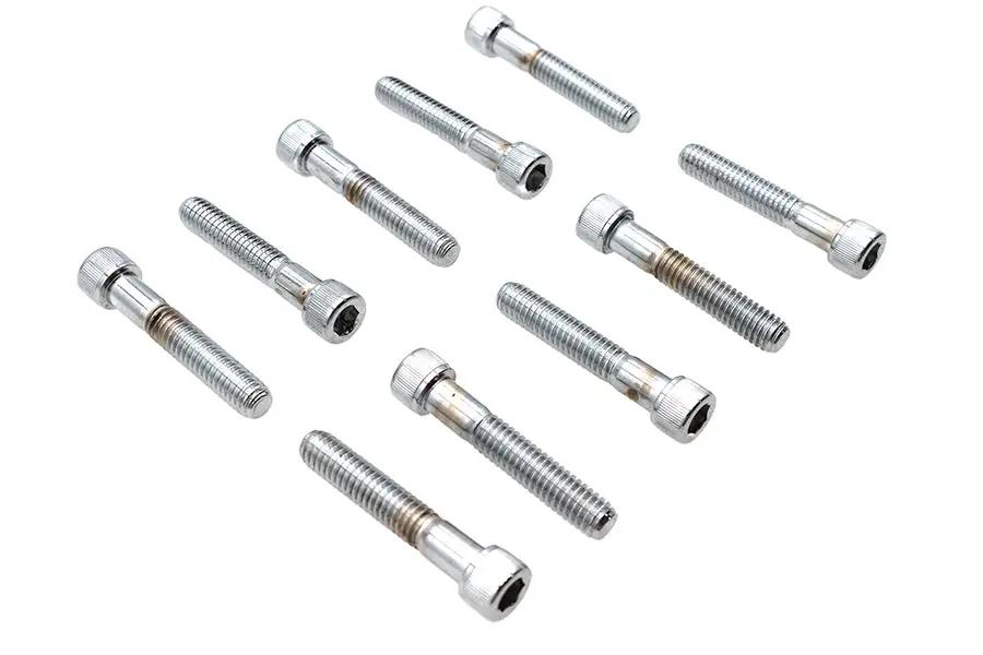 Colony SHC-972 Allen Socket Cap Bolt, 5/16-18 x 1-3/4 inch, Knurled Chrome Finish by Colony