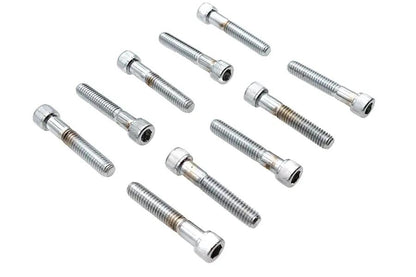 Colony SHC-972 Allen Socket Cap Bolt, 5/16-18 x 1-3/4 inch, Knurled Chrome Finish by Colony