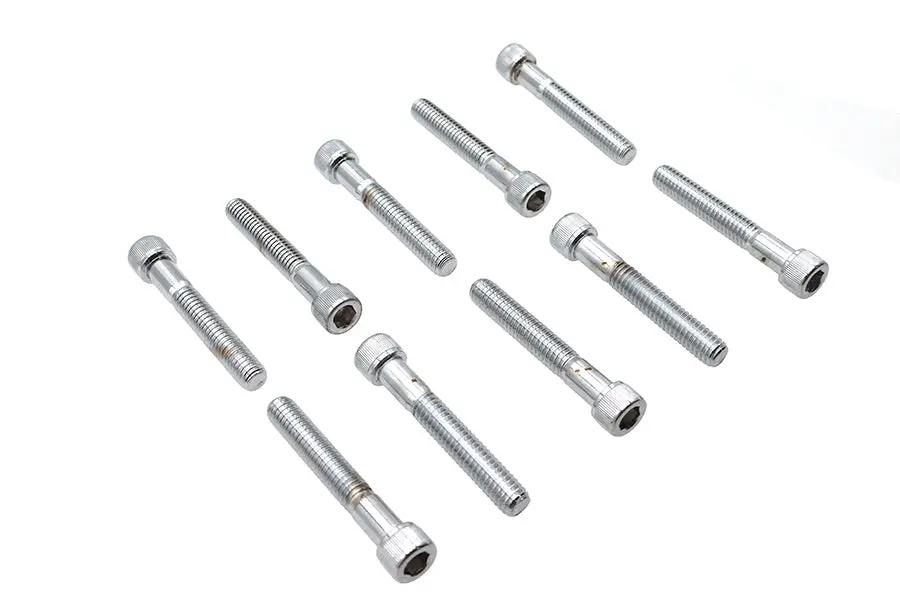 Colony SHC-973 Allen Socket Cap Bolt, 5/16-18 Inch Coarse Thread, 2 Inch Length, Chrome Finish by Colony