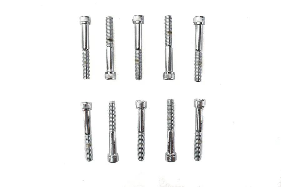 Colony SHC-974 Allen Socket Cap Bolt - 5/16-18 Inch x 2-1/4 Inch, Knurled Chrome Finish by Colony