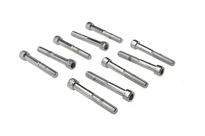 Colony SHC-974 Allen Socket Cap Bolt - 5/16-18 Inch x 2-1/4 Inch, Knurled Chrome Finish by Colony