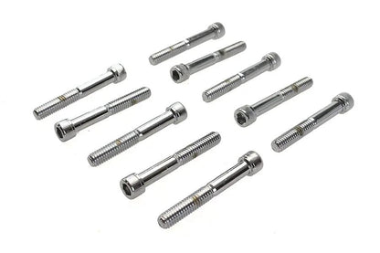 Colony SHC-974 Allen Socket Cap Bolt - 5/16-18 Inch x 2-1/4 Inch, Knurled Chrome Finish by Colony