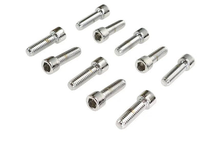 Colony SHC-983 Allen Socket Cap Bolt, 3/8 inch x 1-1/4 inch, Knurled Chrome Finish by Colony