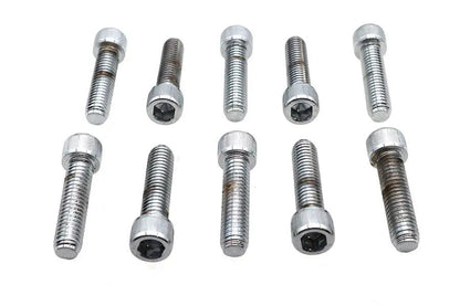 Colony SHC-984 Allen Socket Cap Bolt, 3/8 inch x 1-1/2 inch, Knurled Chrome Finish by Colony
