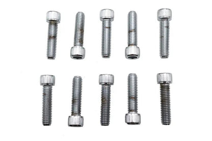 Colony SHC-984 Allen Socket Cap Bolt, 3/8 inch x 1-1/2 inch, Knurled Chrome Finish by Colony