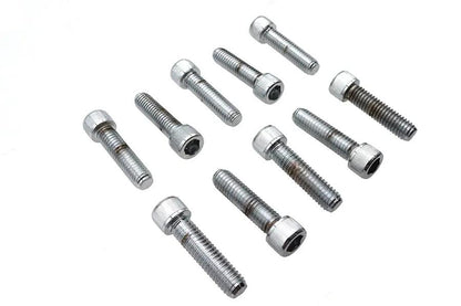 Colony SHC-984 Allen Socket Cap Bolt, 3/8 inch x 1-1/2 inch, Knurled Chrome Finish by Colony