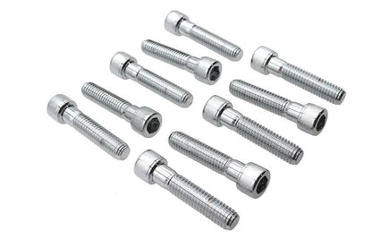 Colony SHC-985 Allen Socket Cap Bolt, 3/8 inch x 1-3/4 inch, Knurled Chrome Finish by Colony