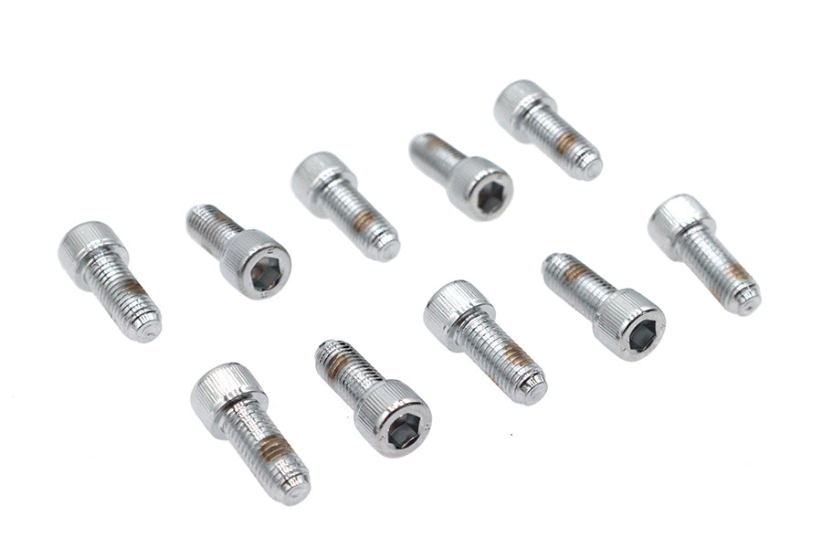 Colony SHC-907 Knurled Allen Socket Cap Bolt, 1/4 inch x 5/8 inch fine thread