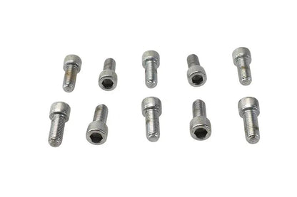 Colony SHC-917 Allen Socket Cap Bolt, 5/16 inch x 3/4 inch, Knurled Chrome Finish by Colony