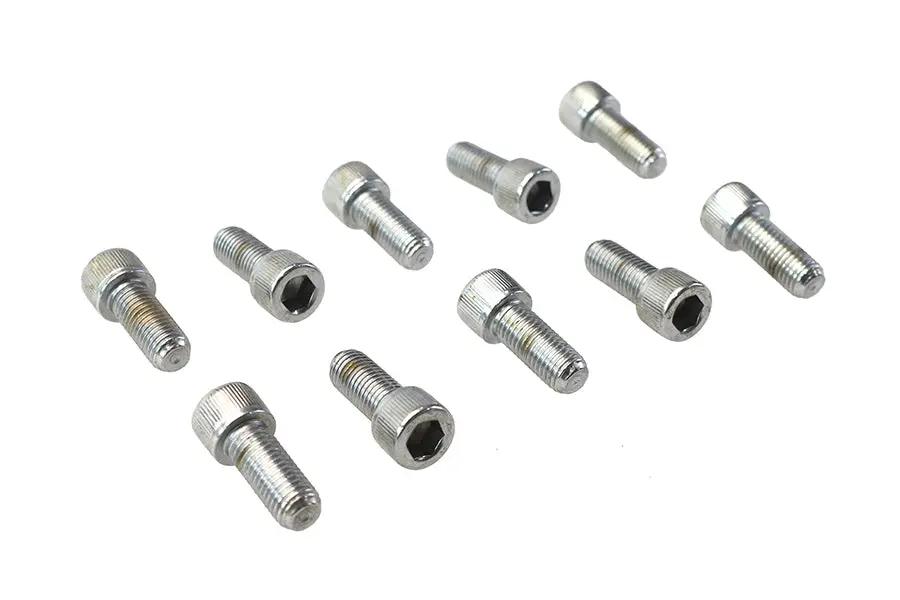 Colony SHC-917 Allen Socket Cap Bolt, 5/16 inch x 3/4 inch, Knurled Chrome Finish by Colony