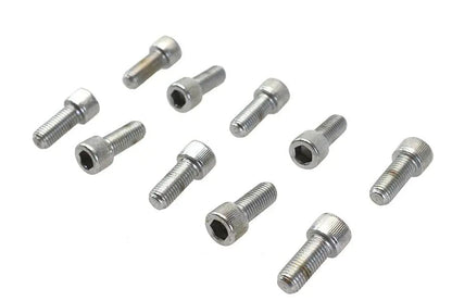 Colony SHC-917 Allen Socket Cap Bolt, 5/16 inch x 3/4 inch, Knurled Chrome Finish by Colony