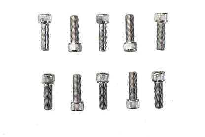 Colony SHC-919 Allen Socket Cap Bolt, 5/16 inch x 1 inch, Knurled Chrome Finish by Colony