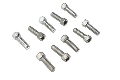 Colony SHC-919 Allen Socket Cap Bolt, 5/16 inch x 1 inch, Knurled Chrome Finish by Colony