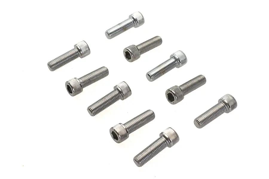 Colony SHC-919 Allen Socket Cap Bolt, 5/16 inch x 1 inch, Knurled Chrome Finish by Colony
