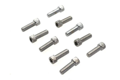 Colony SHC-919 Allen Socket Cap Bolt, 5/16 inch x 1 inch, Knurled Chrome Finish by Colony