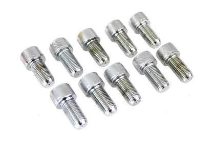 Colony SHC-929 Allen Socket Cap Bolt, 3/8 inch-24 x 3/4 inch, Knurled Chrome Finish by Colony