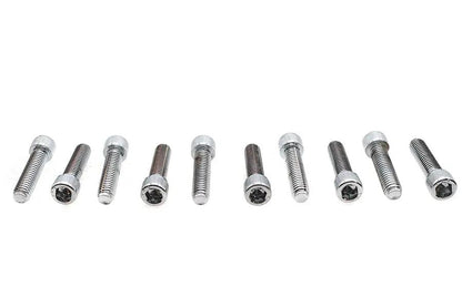 Colony SHC-932 Allen Socket Cap Bolt, 3/8 inch x 1-1/2 inch, Knurled Chrome Finish by Colony
