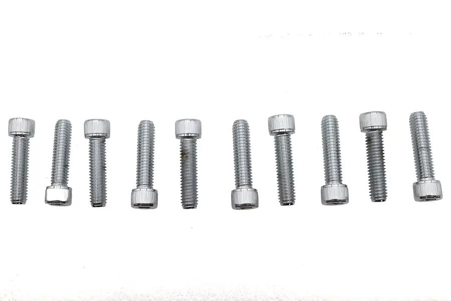 Colony SHC-932 Allen Socket Cap Bolt, 3/8 inch x 1-1/2 inch, Knurled Chrome Finish by Colony