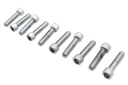 Colony SHC-932 Allen Socket Cap Bolt, 3/8 inch x 1-1/2 inch, Knurled Chrome Finish by Colony
