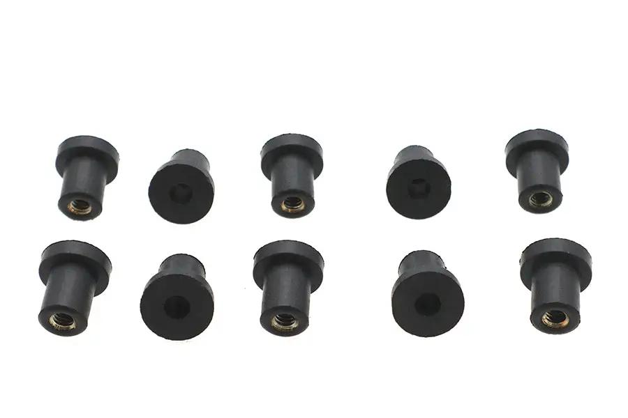 V-Twin Well Nut for FXR Cover - 1/4 inch-20, Fits Harley Davidson FXR (1982-1991) by V-Twin