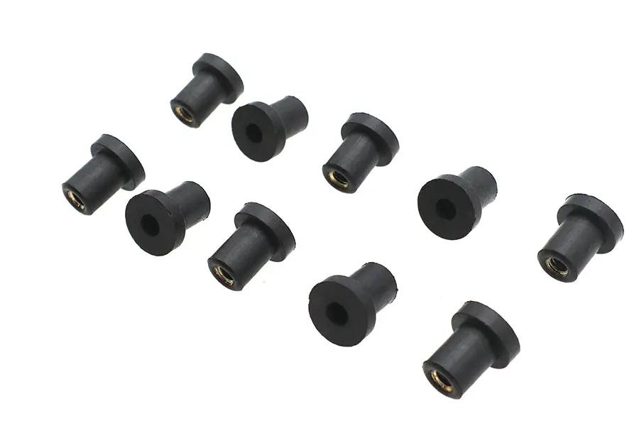 V-Twin Well Nut for FXR Cover - 1/4 inch-20, Fits Harley Davidson FXR (1982-1991) by V-Twin